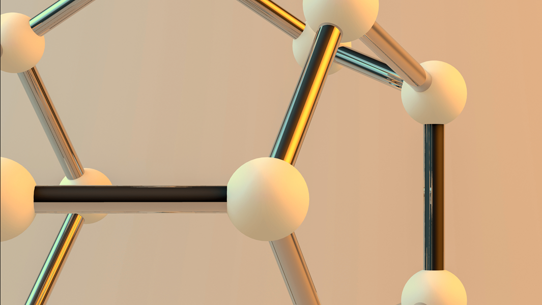 Background molecule image